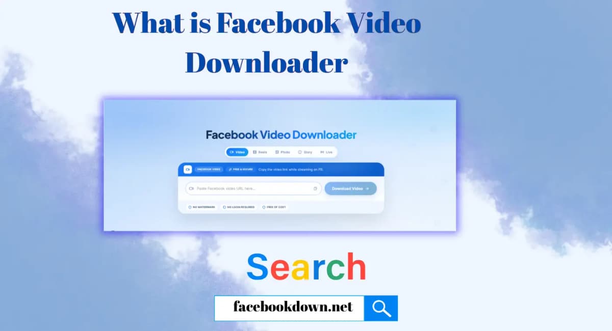What is Facebook Video Downloader What is Facebook Video Downloader - save FB videos, reels and photos in HD